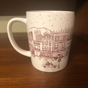 3/$40 Second Cup Winter Scene Mug